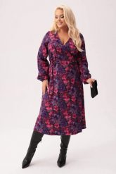 Sukienka Florina - kobiecość i lekkość w każdym detalu PLUS SIZE XXL. Czerwone sukienki damskie Moda Size Plus Iwanek, na co dzień, plus size, bez wzorów, z bawełny, eleganckie, bez kołnierzyka, plus size, bez ramiączek, midi, dopasowane. W wyprzedaży za 258.90 zł.