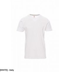 PAYPER T-shirt męski koszulka BAWEŁNA ELASTYCZNA komfort podczas intensywnych ćwiczeń 100% bawełna g/m biały zielony żółty XS. Białe t-shirty męskie PAYPER, m, bez wzorów, z bawełny, bez kołnierzyka. Za 42.40 zł.