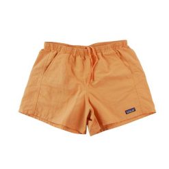 Second life - Patagonia szorty męskie - Jak nowy. Brązowe krótkie spodenki sportowe męskie Patagonia, l, bez wzorów, z nylonu, na fitness i siłownię. Za 170.36 zł.