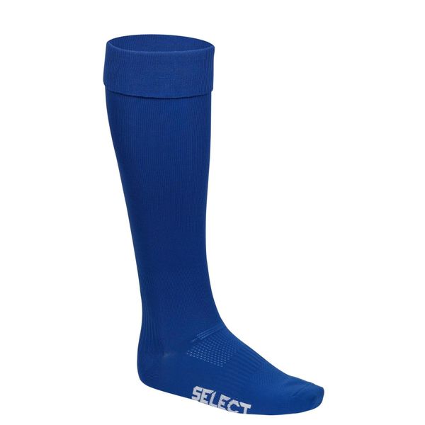 Getry Piłkarskie seniorskie SELECT Club. Niebieskie legginsy sportowe męskie Select, bez wzorów, do piłki nożnej. Za 33.79 zł.