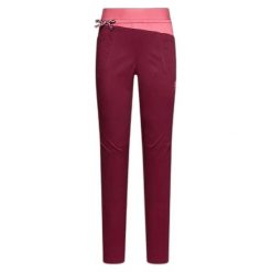 Spodnie damskie La Sportiva Tundra. Czerwone spodnie materiałowe damskie La Sportiva, m, bez wzorów, z elastanu. Za 389.50 zł.