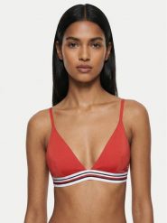 Tommy Hilfiger Góra od bikini Cheeky UW0UW06350 Czerwony. Czerwone bikini damskie Tommy Hilfiger, s, bez wzorów. Za 209.99 zł.