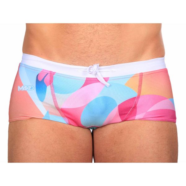 Kąpielówki Mako Summer. Czerwone kąpielówki męskie MAKO, m, bez wzorów, do pływania. Za 242.50 zł.