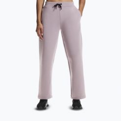 Spodnie treningowe damskie On Focus Tech heron. Czerwone spodnie sportowe damskie On, l, bez wzorów, z bawełny, na fitness i siłownię. Za 569.99 zł.