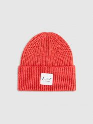 4F Czapka zimowa damska - czerwona S. Czerwone czapki i kapelusze damskie 4f, na zimę, bez wzorów, z materiału, klasyczne. Za 69.99 zł.