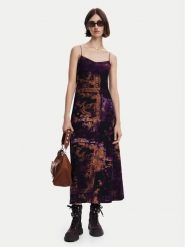Desigual Sukienka codzienna Rosy 24WWVK15 Kolorowy Slim Fit. Sukienki damskie Desigual, na co dzień, m, bez wzorów, z syntetyku, bez kołnierzyka, bez ramiączek, proste. Za 489.99 zł.