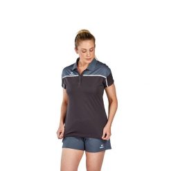 Damska koszulka polo Erima Change. Szare koszulki sportowe damskie Erima, bez wzorów, bez kołnierzyka, bez ramiączek, do piłki nożnej. Za 206.50 zł.