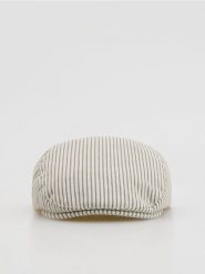 Bawełniany kaszkiet - wielobarwny. Czapki i kapelusze męskie Reserved, bez wzorów, z bawełny. Za 79.99 zł.