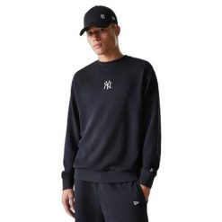 Bluza New York Yankees Nos MLB Le Midi BB. Czarne bluzy męskie New Era, l, bez wzorów, z materiału, bez kaptura. Za 191.40 zł.
