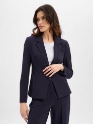 Comma bluza w stylu marynarki Kobiety Sztuczne włókno niebieski, 36. Niebieskie bluzy damskie comma, s, bez wzorów, z włókna, klasyczne. Za 579.95 zł.