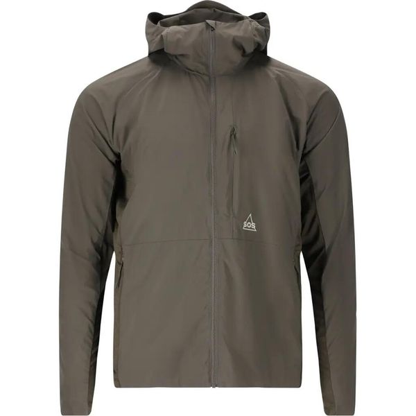 Kurtka z kapturem SOS Ben Nevis. Czarne kurtki męskie SOS, l, bez wzorów, z materiału, eleganckie, z kapturem. Za 502.50 zł.