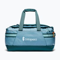 Torba podróżna Cotopaxi Allpa Duffel. Niebieskie torby podróżne damskie Cotopaxi, bez wzorów, sportowe. Za 839.99 zł.