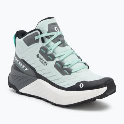 Buty do biegania damskie SCOTT Kinabalu 3 Mid Gore-Tex. Niebieskie obuwie sportowe damskie Scott, bez wzorów, z gore-texu, do biegania. Za 689.99 zł.