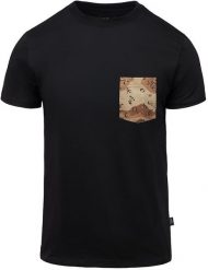 Helikon-Tex T-shirt (6 Color Desert Pocket) - Czarny. Czarne t-shirty męskie HELIKON-TEX, m, bez wzorów, bez kołnierzyka. Za 92.25 zł.