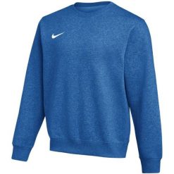 Bluza męska Nike Park 26 Fleece Crew - niebieska. Niebieskie bluzy męskie Nike, m, bez wzorów, z bawełny, bez kaptura. Za 167.99 zł.