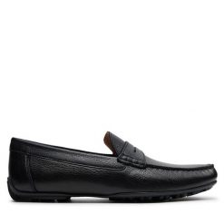 Mokasyny Geox. Czarne mokasyny męskie Geox. Za 449.99 zł.