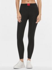Hugo Legginsy Thermal 50492277 Czarny Slim Fit. Czarne legginsy damskie Hugo, xl, bez wzorów, z syntetyku. Za 199.99 zł.