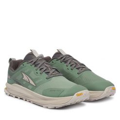 Buty do biegania Altra. Zielone buty sportowe męskie Altra, z gore-texu, bez zapięcia, do biegania, gore-tex. Za 799.99 zł.