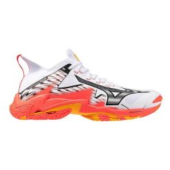 Buty halowe Mizuno Wave Lightning Neo 3. Białe buty sportowe męskie Mizuno, bez zapięcia, do siatkówki, mizuno wave. Za 566.30 zł.
