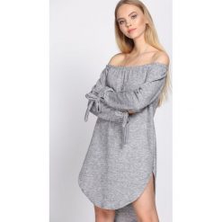 Szara Tunika Actuality. Szare tuniki damskie Born2be, na jesień. Za 69.99 zł.