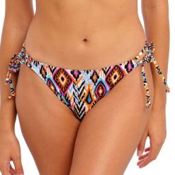 Figi do kostiumów kąpielowych dla kobiet Freya Viva la fiesta. Brązowe figi damskie FREYA ACTIVE, l, bez wzorów. Za 223.50 zł.