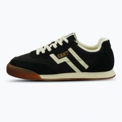 Buty damskie GANT Beylana. Czarne obuwie sportowe damskie GANT, bez wzorów, trekkingowe. Za 369.99 zł.