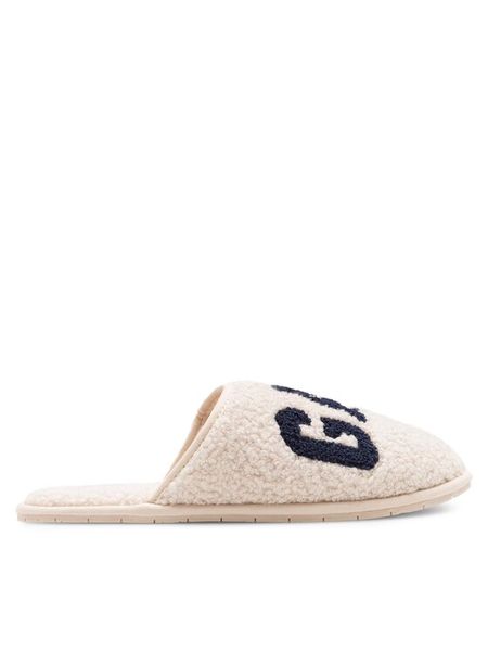Gap Kapcie GCD001F1TWOFWHGP Écru. Białe kapcie damskie GAP, bez wzorów, z materiału. Za 129.99 zł.