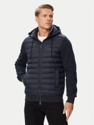Tommy Hilfiger Kurtka puchowa MW0MW45304 Niebieski Regular Fit. Niebieskie kurtki męskie Tommy Hilfiger, m, bez wzorów, z puchu, bez kaptura. Za 1,599.00 zł.