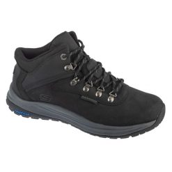 Buty trekkingowe męskie, Slip-Ins: Meroe - Pikeman. Czarne trekkingi męskie Skechers, trekkingowe. Za 399.99 zł.