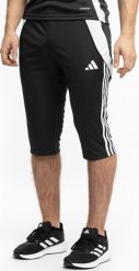 Adidas Spodnie męskie adidas Tiro 24 3/4 czarne IJ7671 S. Czarne spodnie sportowe męskie Adidas, m, bez wzorów. Za 156.87 zł.