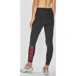 Adidas Performance - Legginsy. Szare legginsy damskie adidas Performance, z bawełny. Za 119.90 zł.