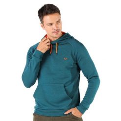 Scout - bluza termiczna z kapturem 100% wełna merino (260 g/m²). Niebieskie bluzy damskie WOOLONA, na zimę, l, bez wzorów, z dzianiny, z kapturem. Za 540.00 zł.