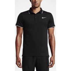 Nike Koszulka Do Tenisa Court Polo 644776 010 S. Czarne koszulki polo męskie Nike, z materiału. W wyprzedaży za 109.00 zł.
