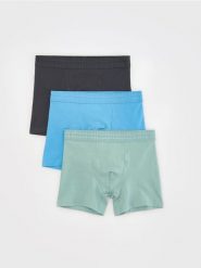 3 pack bokserek Long - jasnozielony. Zielone bokserki męskie Reserved, l, bez wzorów. Za 69.99 zł.
