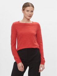 ONLY Sweter Cata 15310268 Różowy Regular Fit. Czerwone swetry damskie Only, m, bez wzorów, z syntetyku, bez kołnierzyka, bez ramiączek, bez kaptura. Za 79.99 zł.