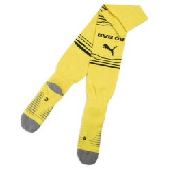 Męskie skarpety Borussia Dortmund 25/26 PUMA Faster Yellow Black. Czarne skarpety męskie Puma, bez wzorów. Za 109.00 zł.