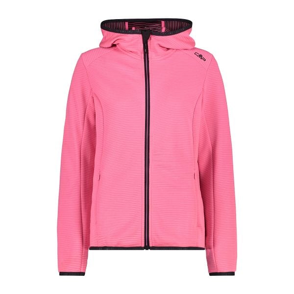 Bluza damska z kapturem CMP. Czerwone bluzy damskie CMP, xl, bez wzorów, z polaru, z kapturem. Za 209.99 zł.