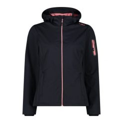 Damska kurtka turystyczna z kapturem CMP. Białe kurtki sportowe damskie CMP, bez wzorów, z kapturem, trekkingowe. Za 384.40 zł.