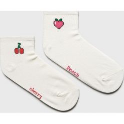 Fulloff - Skarpetki (2-pack). Szare skarpety damskie Fulloff, z bawełny. Za 24.90 zł.