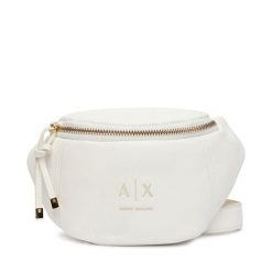 Nerka Armani Exchange. Białe torebki do ręki damskie Armani Exchange, bez wzorów, bez dodatków. Za 439.99 zł.