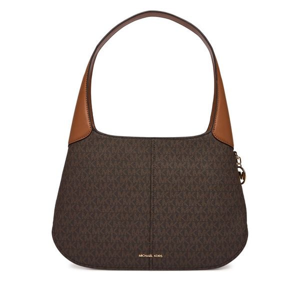 Torebka MICHAEL Michael Kors. Brązowe torebki do ręki damskie MICHAEL Michael Kors, bez wzorów, klasyczne, bez dodatków. Za 760.99 zł.
