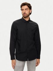 Armani Exchange Koszula 6DZC10 ZNXLZ 1200 Czarny Slim Fit. Czarne koszule męskie Armani Exchange, l, bez wzorów, z bawełny, bez kołnierzyka, bez ramiączek. Za 309.99 zł.