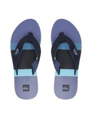 Quiksilver Japonki EO-DUNE CQ10036MMDA Granatowy. Niebieskie klapki męskie Quiksilver, ze skóry. Za 109.99 zł.