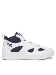Reebok Sneakersy PRIMARY HARDWOOD 100235355 J Biały. Białe buty sportowe chłopięce Reebok, bez wzorów, z materiału, bez zapięcia. Za 199.99 zł.