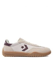 Converse Trampki Run Star Trainer A10450C Beżowy. Brązowe trampki i tenisówki damskie Converse, bez wzorów, ze skóry, retro, bez zapięcia. Za 279.99 zł.