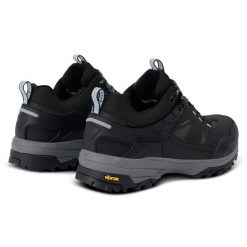Buty damskie trekkingowe niskie z membraną Regen Vibram. Czarne obuwie sportowe damskie Regatta, bez wzorów, trekkingowe. W wyprzedaży za 479.99 zł.