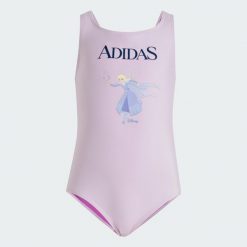 KOSTIUM KĄPIELOWY ADIDAS DISNEY FROZEN. Czerwone stroje kąpielowe dla dziewczynek Adidas, bez wzorów, z elastanu. Za 169.00 zł.