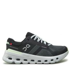 Buty do biegania On. Szare obuwie sportowe damskie On, bez wzorów, do biegania. Za 599.99 zł.
