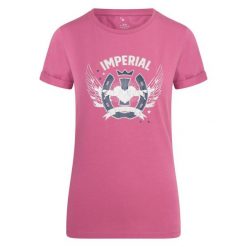 Koszulka dla dziewczynki Imperial Riding Glow. Czerwone t-shirty i topy dla dziewczynek IMPERIAL RIDING, bez wzorów, bez ramiączek. Za 147.50 zł.