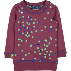 Bluza "Don't Look Any Further" w kolorze bordowym. Czerwone bluzy dla dziewczynek 4FunkyFlavours Kids, w kropki. W wyprzedaży za 82.95 zł.